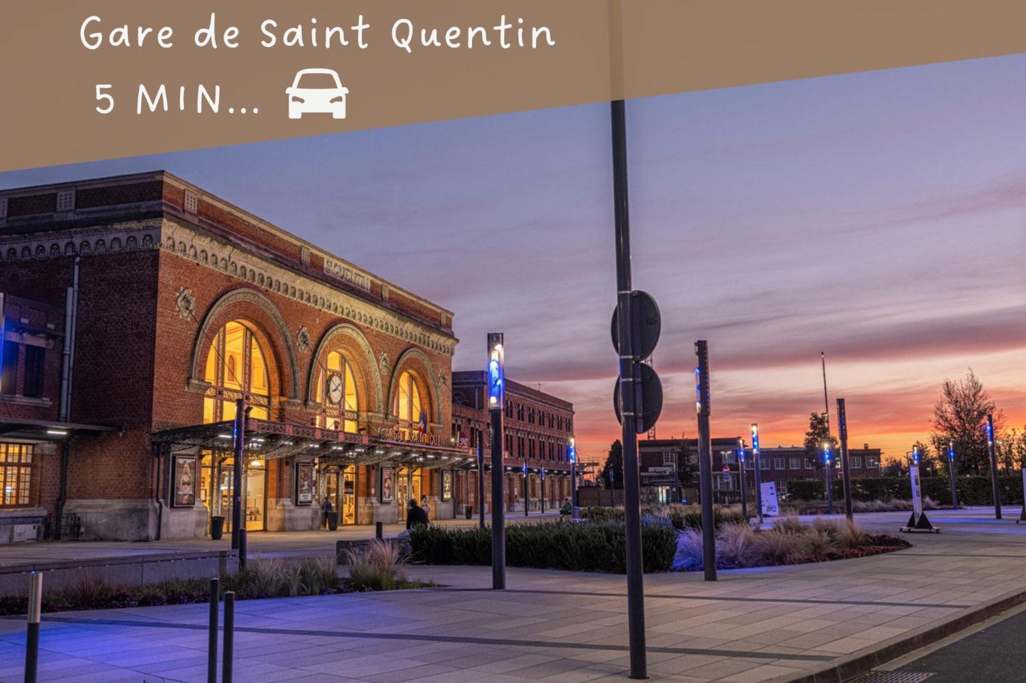 Apartmán Le Lotus - Zmn Conciergerie Saint-Quentin  Exteriér fotografie